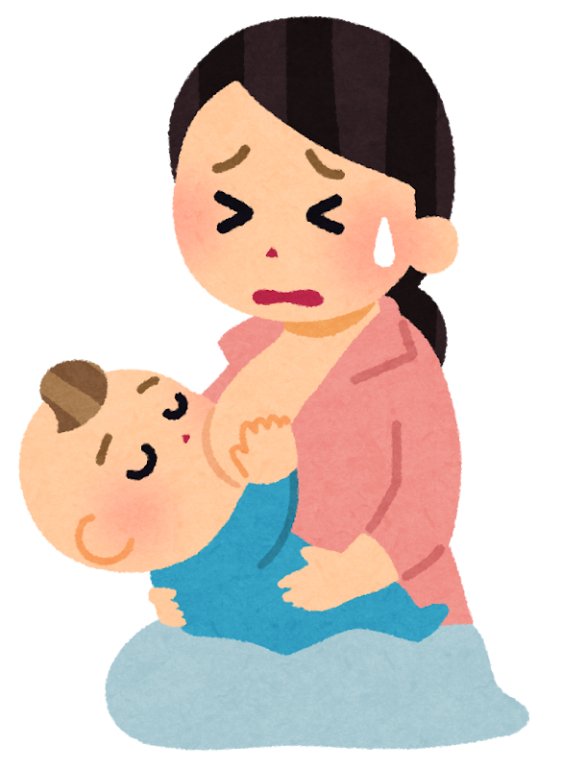 「乳首が切れてしまって痛い」