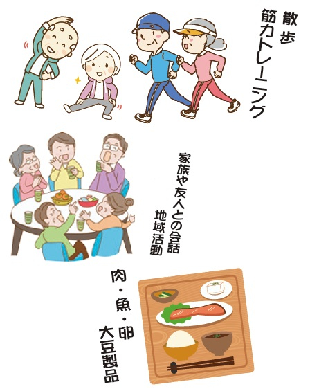 フレイルを 予防するには